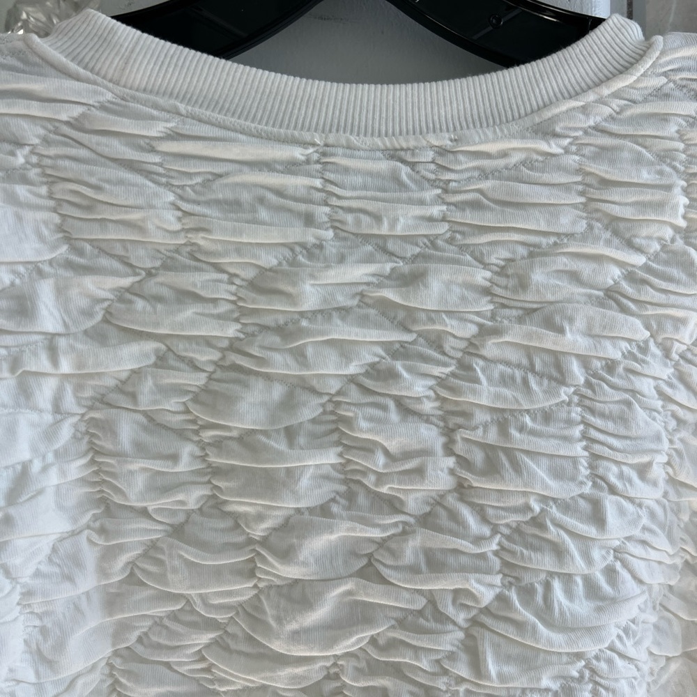 ZARA TEXTURED SWEATSHIRT - Picture 14 of 14